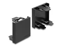 Delock - Easy 45 - kryt zásuvky - module plate, 45 x 45 mm - cerná