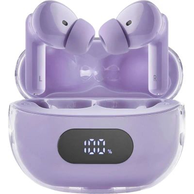 INTENSO BUDS Plus, Bezdrátová sluchátka, fialová