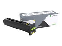Žlutá - originální - kazeta s barvivem - pro Lexmark CS827de, CX827de