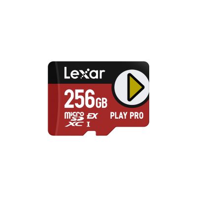 Lexar 256GB PLAY Pro microSD Express 7.1 C10 U3