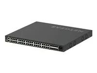 Přepínač - L3 - řízený - 40 x 10/100/1000 (PoE+) + 8 x 1 Gigabit / 10 Gigabit SFP+ - proudění vzduchu ze strany na stranu - Lze montovat do rozvaděče - PoE+ (960 W)