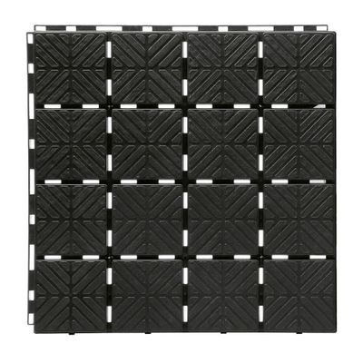 Dlaždice zahradní EASY SQUARE černá 40x40cm - 1,5m2