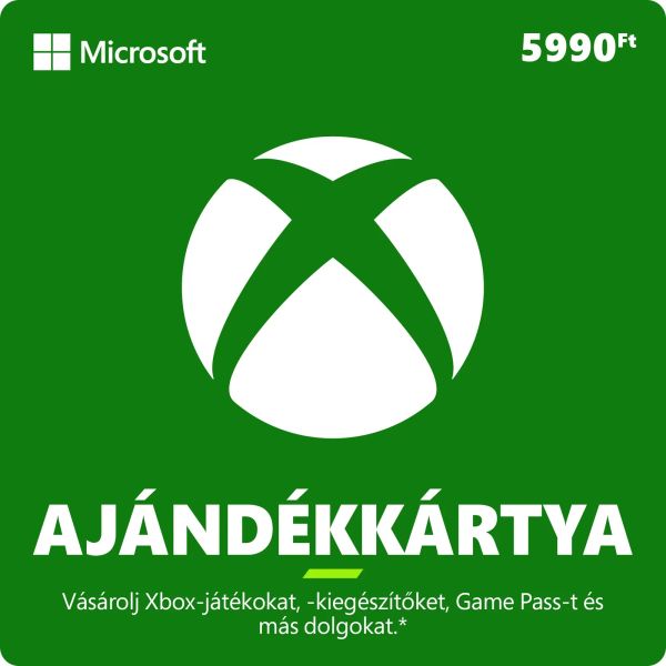 ESD XBOX - Darčeková karta Xbox 5990 HUF