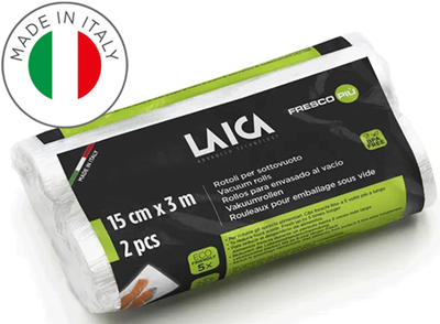 Laica vákuové fólie 15x300cm 2 rolky VT3514