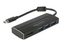 Retail Pack - dokovací stanice - USB-C 3.1 / Thunderbolt 3 - HDMI