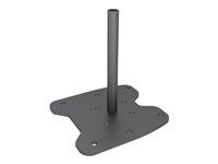 Upevňovací komponent (floor plate) - pro podlahový stojan - černá