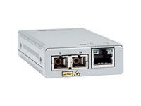 Konvertor médií s optickými vlákny - 1GbE - 1000Base-T, 1000Base-LX, 1000Base-SC, 10Base-T, 100Base-TX - RJ-45 / LX/SC single-mode - až 10 km - 1310 nm - kompatibilní s TAA