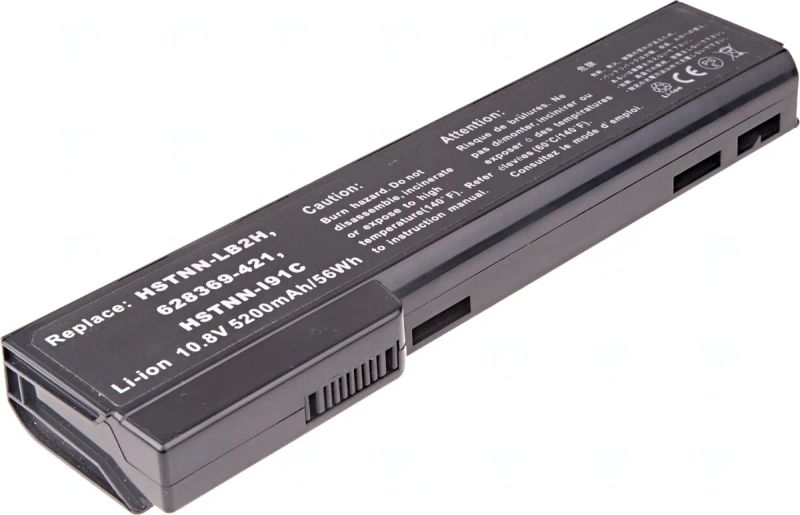 Baterie T6 Power pro HP ProBook 6360b, 6460b, 6470b, 6560b, 6570b, 8460, 8470, 5200mAh, 56Wh, 6cell