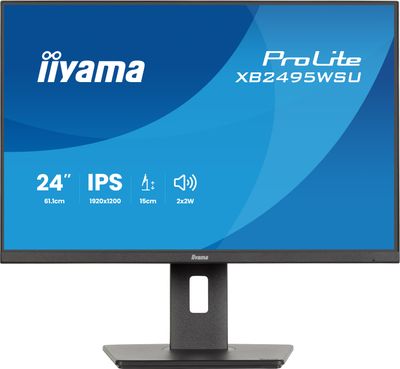 iiyama ProLite/XB2495WSU-B1/24,1"/IPS/1900x1200/100Hz/4ms/Černá/3R