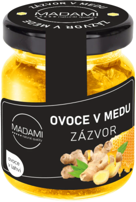 Zázvor v medu 68 g: ovoce v medu