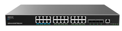 Grandstream GWN7813P Layer 3 Managed Network PoE Switch, 24 portů / 4 SFP+, VLAN, DHCP, Stacking
