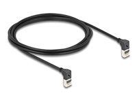 RJ45 Network Cable Cat.6A S/FTP Slim 90°