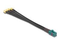 Cable Mini FAKRA Z jack quad to 4 x SMA