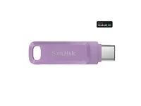 SanDisk Ultra Dual Drive Go - Jednotka USB flash - 2 TB - USB 3.2 Gen 1 / USB-C - levandulová
