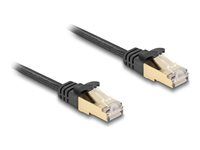 RJ45 Flat Network Cable with braided jac