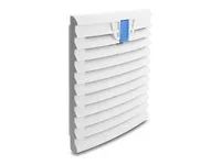Delock - Filtr ventilátoru - s klipem, 204 x 204 x 46 mm - bílá/modrá