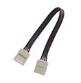 Spojka nepájivá pro RGB LED pásek 5050 30,60LED/m 10mm s vodičem, voděodolný IP68