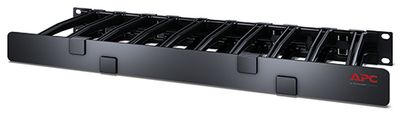 1U Horizontal Cable Manager, 6" deep, Single-Sided