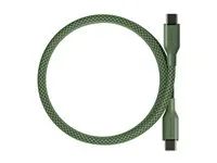 PanzerGlass empower magnetický kabel 240 W USB-C/USB-C, 1.5 m zelený