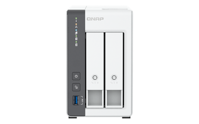 QNAP TS-216G (4core 2,0GHz + NPU, 4GB RAM, 2x SATA, 1x GbE, 1x 2,5GbE, 2x USB 2.0, 1x USB 3.2)