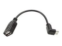 Crestron - USB adaptér - USB-C (M) pravoúhlý do USB (F) - 15.2 cm (balení 5)