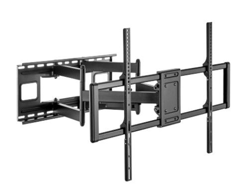 Výsuvný držák Brateck LPA77-696 pro TV 60"-120" 120kg polohovatelný nástěnný Heavy Duty