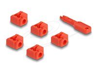 RJ45 Port Blocker Set for RJ45 jack 10 p