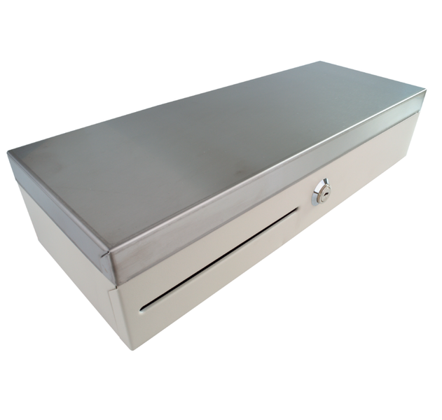 Pokladní zásuvka flip-top FT-460C3 - s kab, bílá