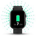 MANTA REVO Smartwatch, Smart hodinky, růžově-zlaté