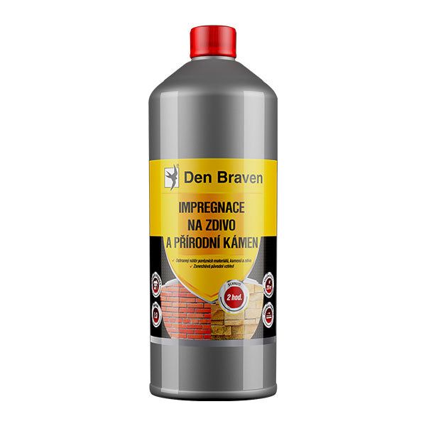 Impregnácia na murivo a prírodný kameň DEN BRAVEN 1l