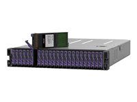 Police - 24 zásuvky (PCIe (NVMe)) - SSD 15.36 TB x 24 - k upevnění na regál - 2U