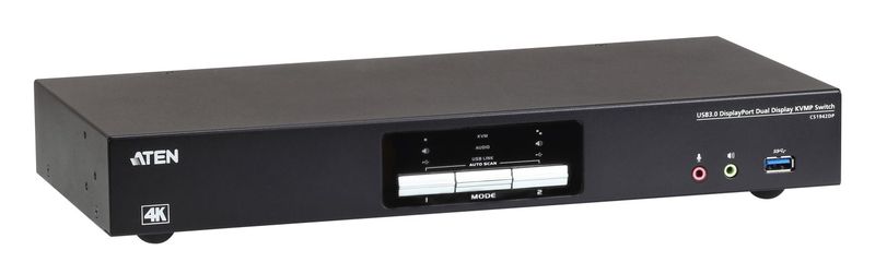 ATEN 2-port USB3.1, 4K, DisplayPort Dual Disp. KVM
