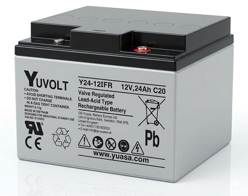 Yuasa YUVOLT Y24-12FR VdS (12V; 24Ah, M5)