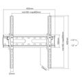 SBOX Wall mount with tilt PLB-2544T-2