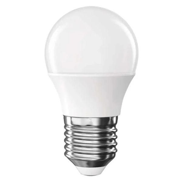 LED žárovka E27 2,5W Classic Mini Globe bílá teplá EMOS ZQ6D11