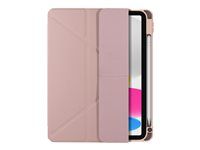 Pouzdro s klopou pro tablet - růžová pink sand - pro Apple 10.9-inch iPad (10. generace)