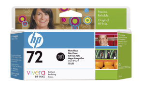 HP no 72 - foto černá ink. kazeta, C9370A
