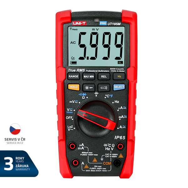 Multimetr UNI-T UT195M PRO Line