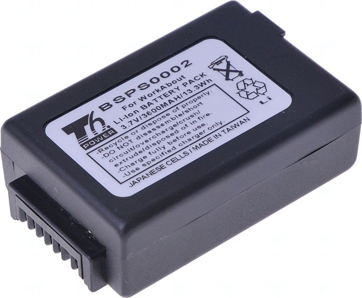 Baterie T6 Power pro Psion Teklogix WorkAbout Pro 7525C-G1, 7525S-G1, Pro 3 C, 3600mAh, 13,3Wh