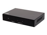 4K 60Hz - HDR - 7.1 Audio - Rozdělovač video / audio - 2 x HDMI - desktop