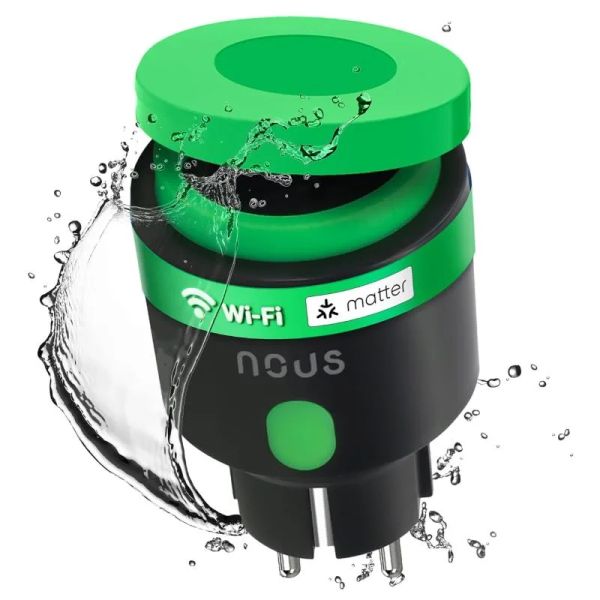 NOUS A6M, Matter Von Smart Zásuvka, 16A, Schuko