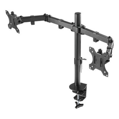 DELTACO GAM-040, DUAL Držák na monitory 13"-32" b