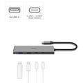 HAMA Hub, USB-C Docking stanice, PD 100W