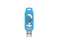 SanDisk Smurfs - Brainy Smurf Edition Jednotka USB flash - 64 GB - USB 3.2 Gen 1