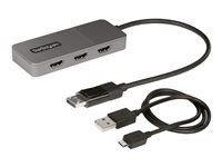 Multi-Stream Transport Hub (MST14DP123HD) - Spínač video/audio - 3 x HDMI - desktop