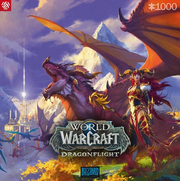 Glo gaming puzzle: world of warcraft dragonflight