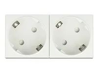 Easy 45 Grounded Power Socket with a 45°