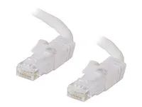 Patch kabel - RJ-45 (M) do RJ-45 (M) - 10 m - UTP - CAT 6 - lisovaný, provedení bez hrbolků, licna - bílá