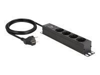 Power Socket 4-way with surge protection