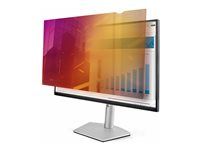 StarTech 24-inch 16:10 Gold Monitor Privacy Screen, Reversible Filter w/Enhanced Privacy, Glossy Computer Security Filter, Removable Screen Protector/Shield, +/- 30 Deg. - Filtr displeje ke zvýšení soukromí - dvoucestné - odstranitelné - zasunutí/lepení - 24" - cerná, zlatá